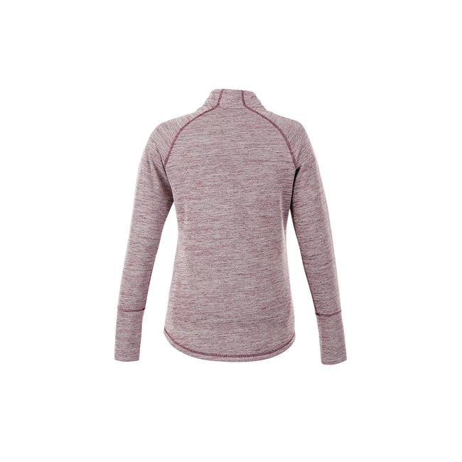Crane Performance Knit Half Zip with Thumb Holes for Women Full Color