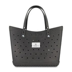 Crocs Classic Tote Bag, Large - Black-White - View 1