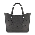 Crocs Classic Tote Bag, Large - Black-White - View 2