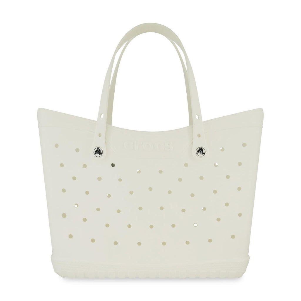 Crocs Classic Tote Bag, Large - White / Powder Pink - View 2
