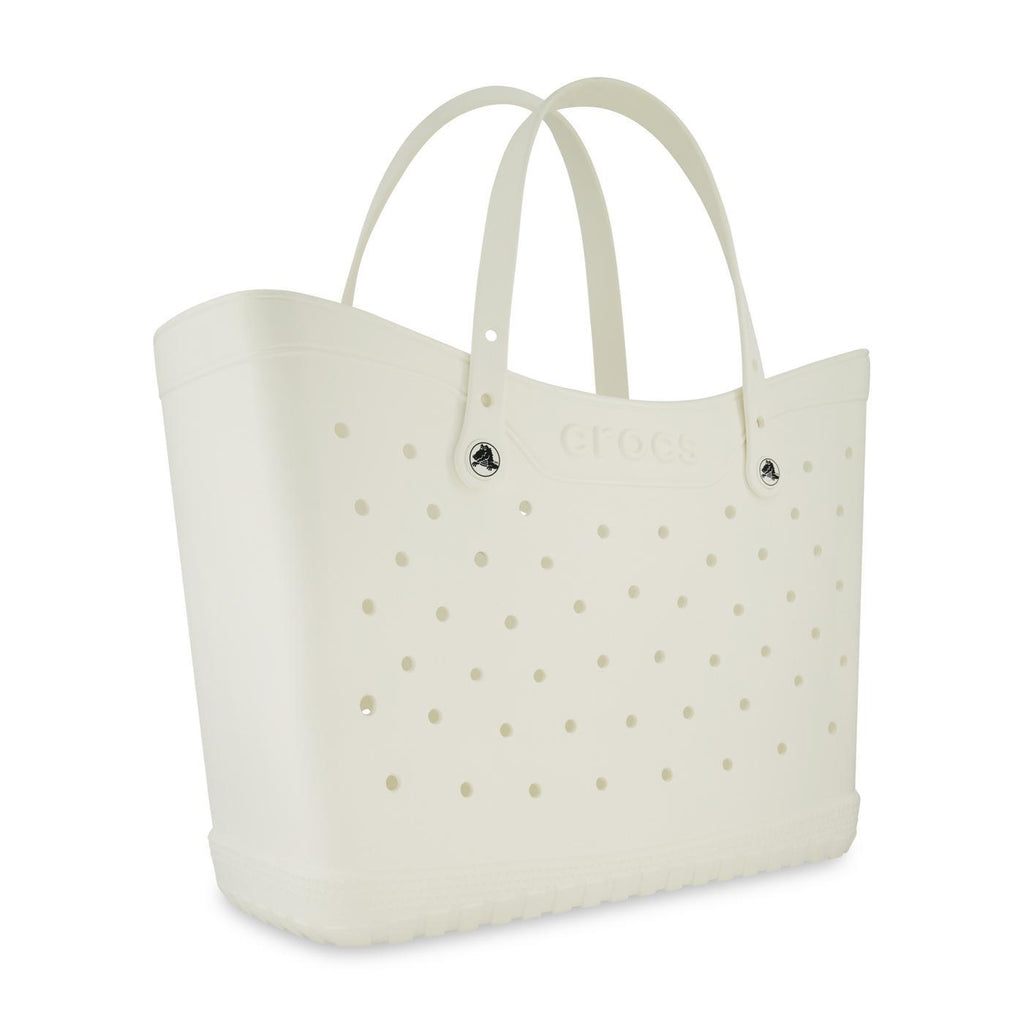 Crocs Classic Tote Bag, Large - White / Powder Pink - View 4