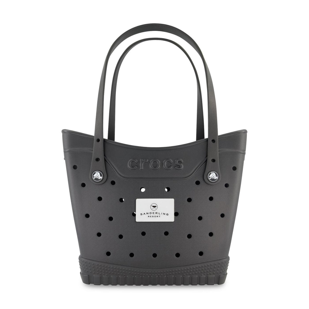 Crocs Classic Tote Bag, Medium - Black-White - View 1