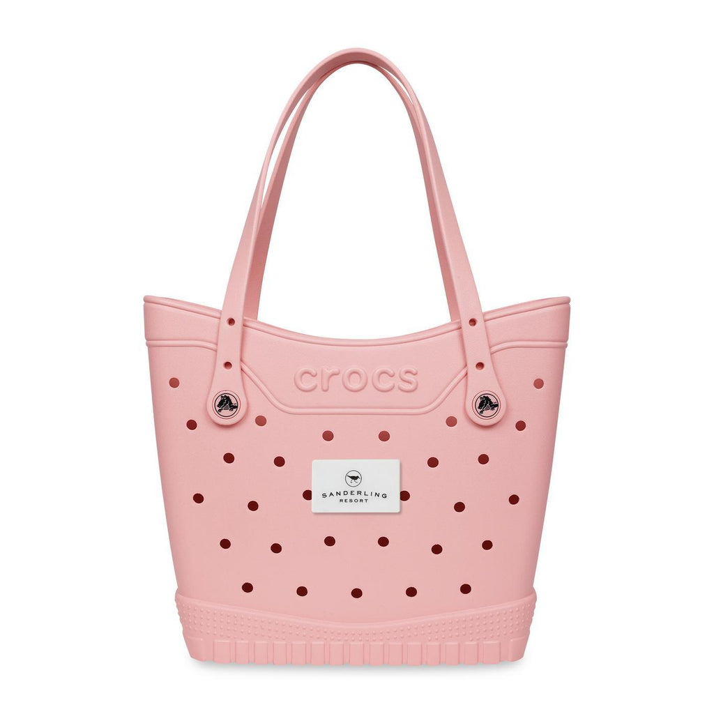 Crocs Classic Tote Bag, Medium - Powder Pink / White - View 1