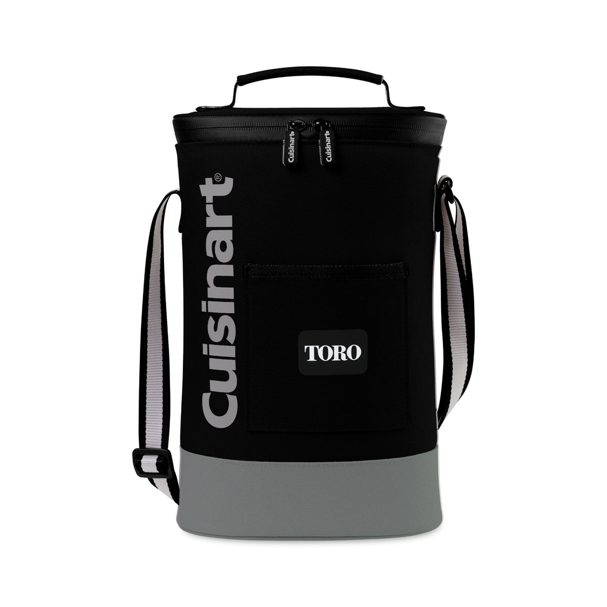 Cuisinart Outdoors Two Bottle Wine Cooler Tote Transfer - Black - View 1