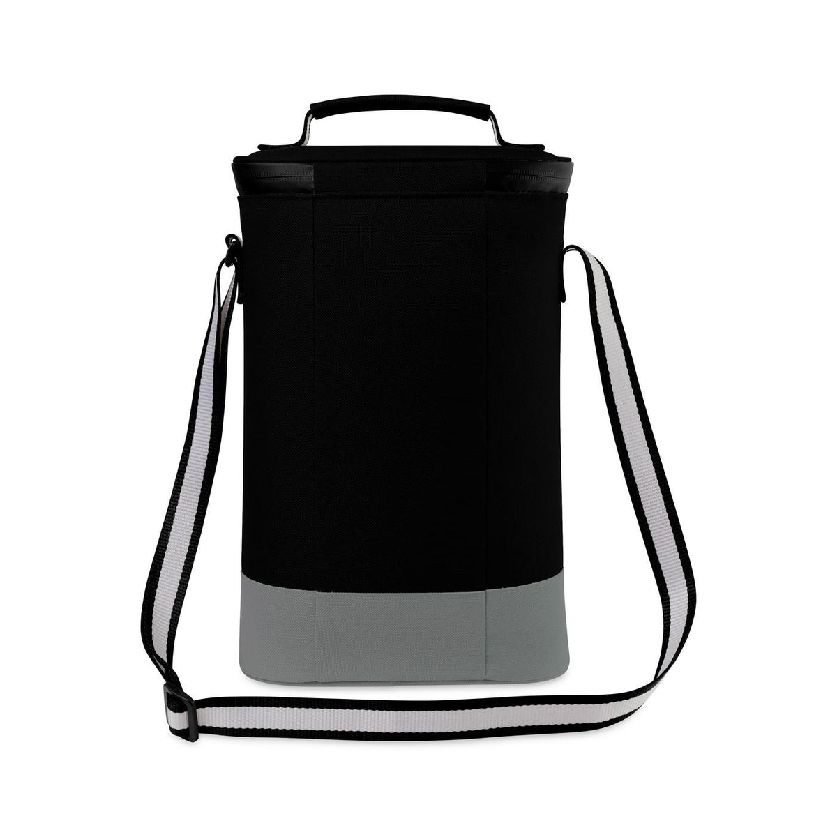 Cuisinart Outdoors Two Bottle Wine Cooler Tote Transfer - Black - View 3