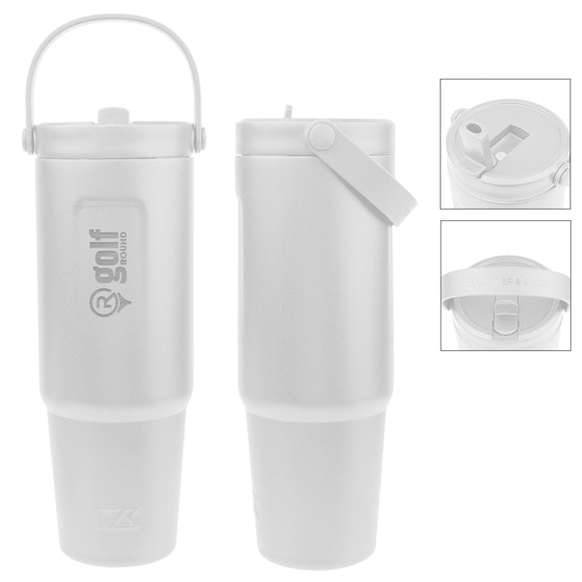 Cutter & Buck Recycled Stainless Steel Tumbler, 32 oz