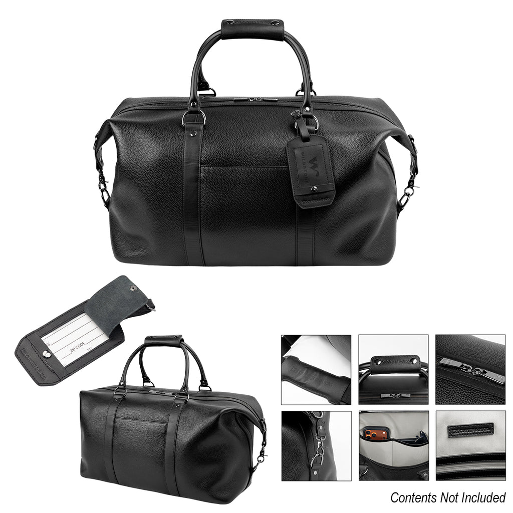 Cutter & Buck Travel Kit in Leather - Cutter & Buck® Leather Travel Kit