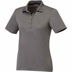 Dade Textured Performance Polo for Women Transfer - Heather Dark Charcoal - Right Angle