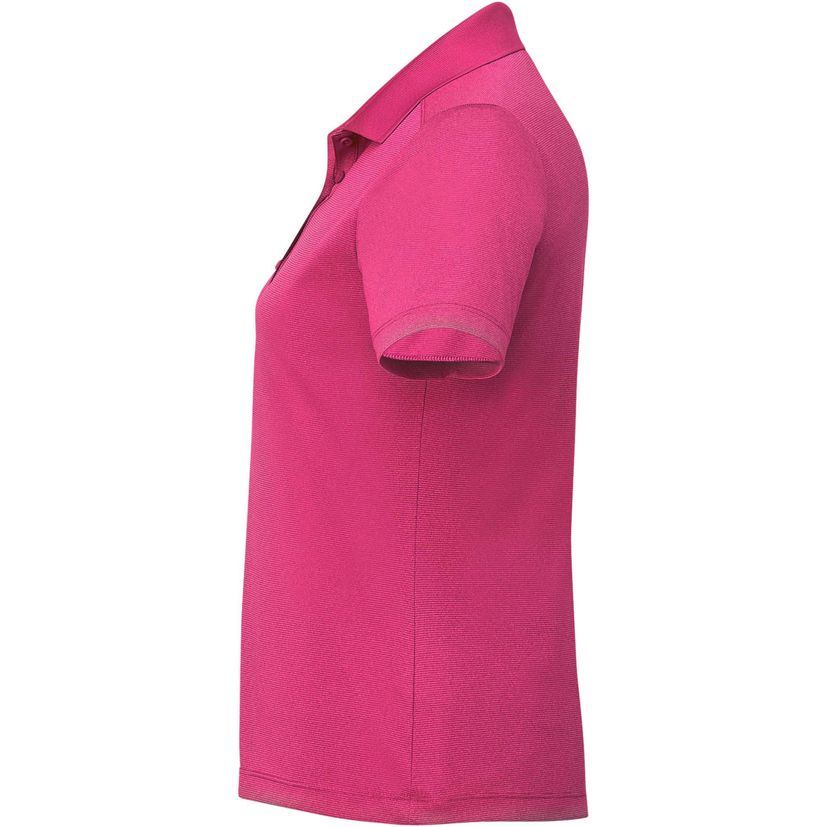 Dade Textured Performance Polo for Women Transfer - Magenta - Left Side