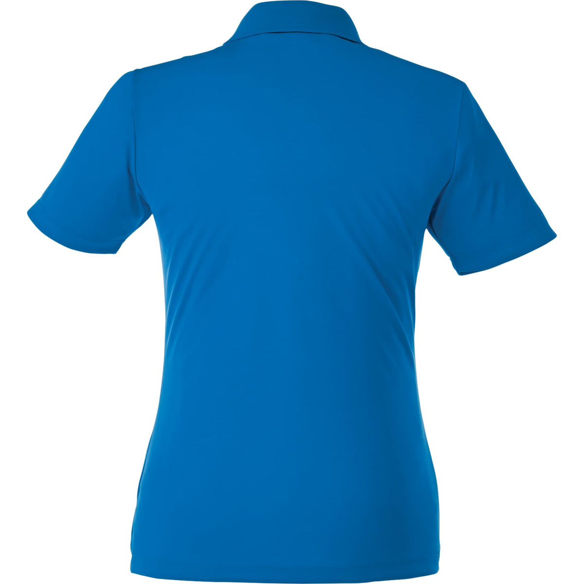 Dade Textured Performance Polo for Women Transfer - Olympic Blue - Back Flat