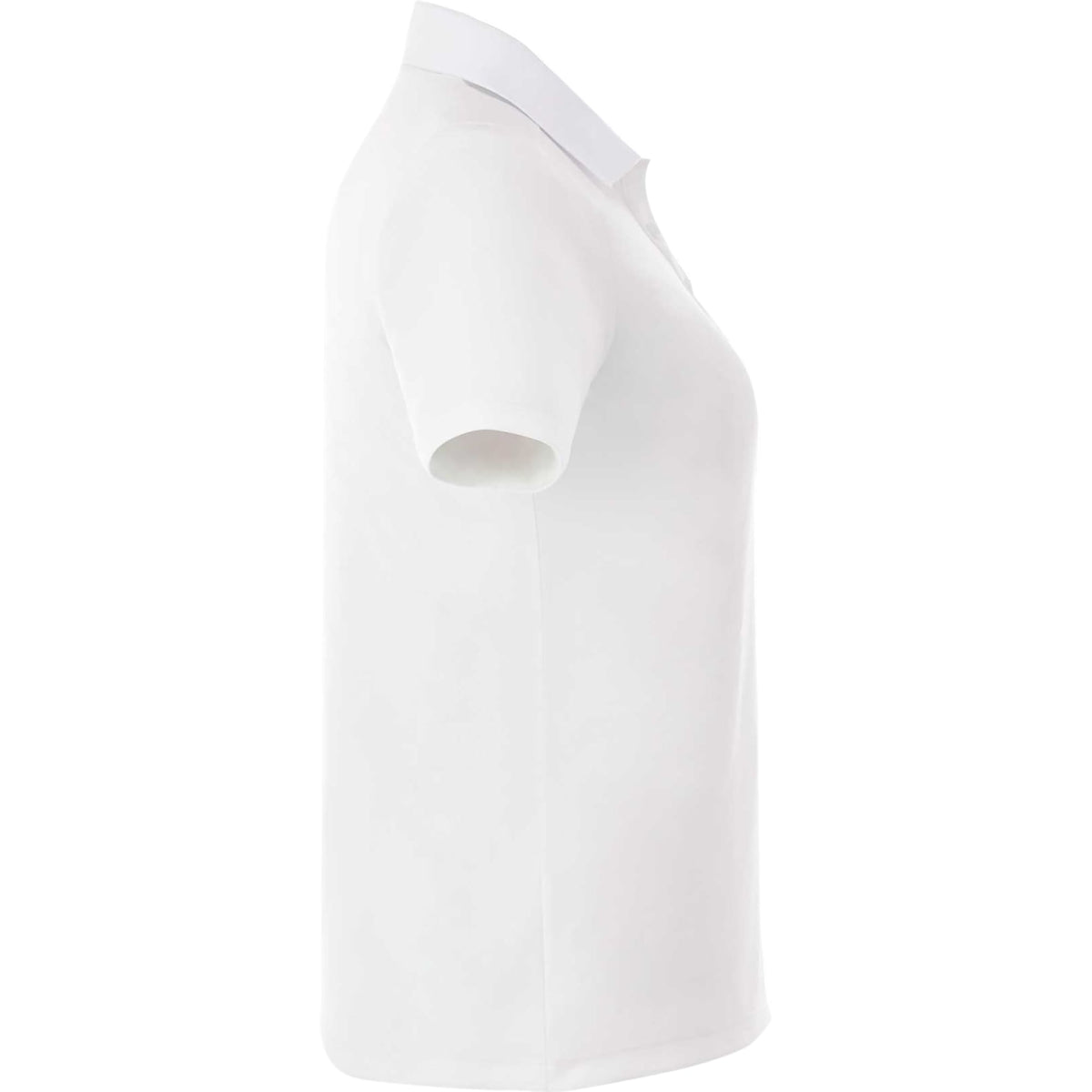 Dade Textured Performance Polo for Women Transfer - White - Right Side