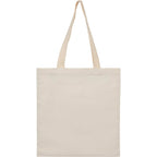 Dakota Recycled Cotton Tote with Herringbone Handles, 5 oz Transfer - Natural - Frtif