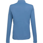 Dara Recycled Tech Full Zip Jacket for Women Transfer - Moonlight Blue - Back