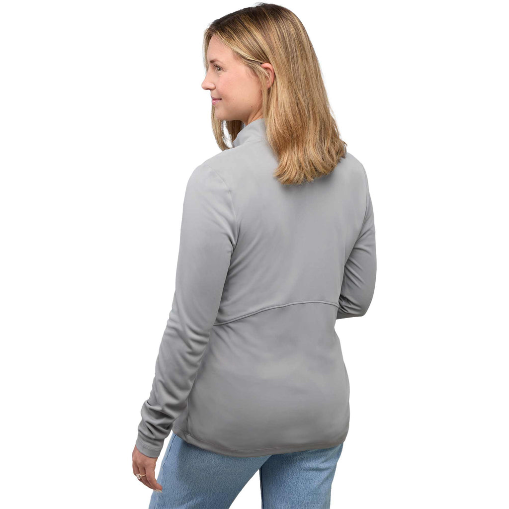 Dara Recycled Tech Full Zip Jacket for Women Transfer - Quarry - Back