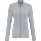 Dara Recycled Tech Full Zip Jacket for Women Transfer - Quarry - Front 2