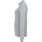 Dara Recycled Tech Full Zip Jacket for Women Transfer - Quarry - Left Side