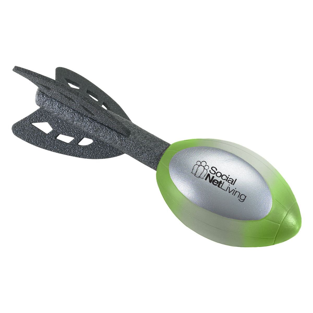 Dart Rocket Toy - Lime Green - Pad Print