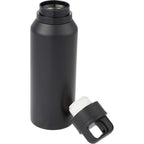Dawson Insulated Bottle with Trigger Lid, 18 oz Full Color - Black - Detail