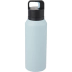Dawson Insulated Bottle with Trigger Lid, 18 oz Full Color - Light Blue - Back