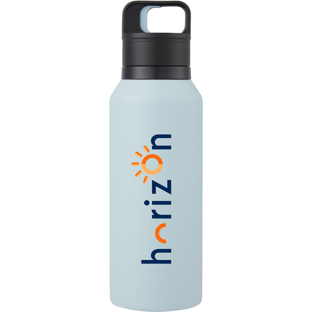 Dawson Insulated Bottle with Trigger Lid, 18 oz Full Color - Light Blue - Front