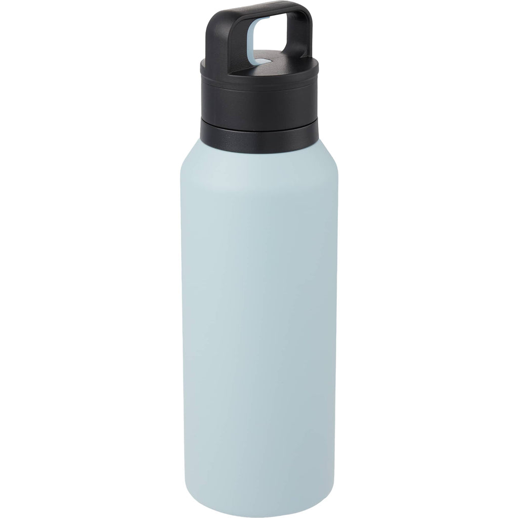Dawson Insulated Bottle with Trigger Lid, 18 oz Full Color - Light Blue - Right Angle