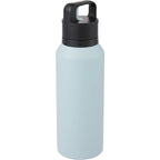 Dawson Insulated Bottle with Trigger Lid, 18 oz Full Color - Light Blue - Right Angle