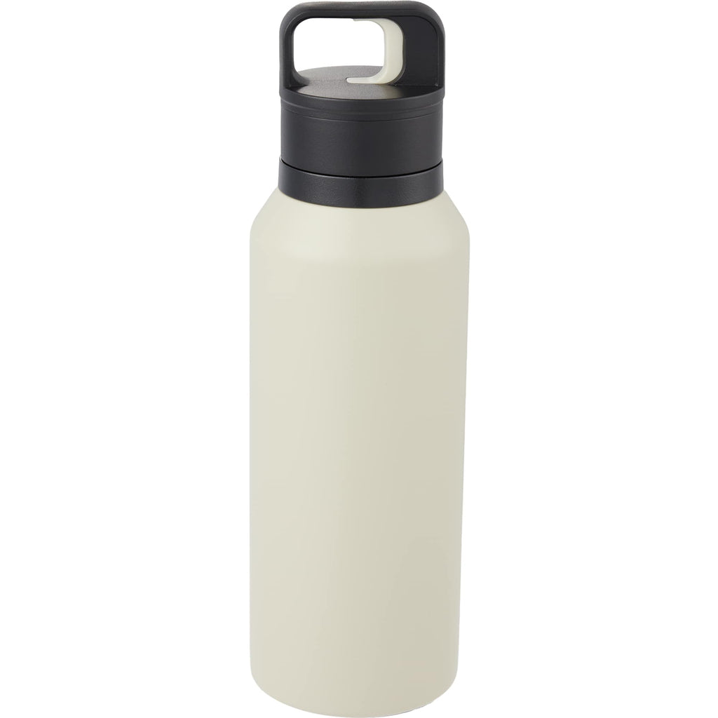 Dawson Insulated Bottle with Trigger Lid, 18 oz Full Color - Tan - Back