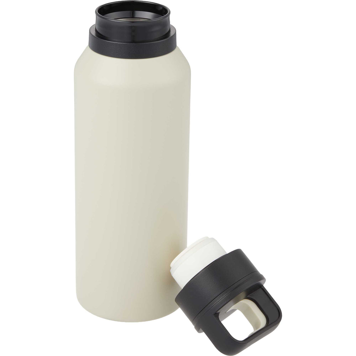 Dawson Insulated Bottle with Trigger Lid, 18 oz Full Color - Tan - Detail