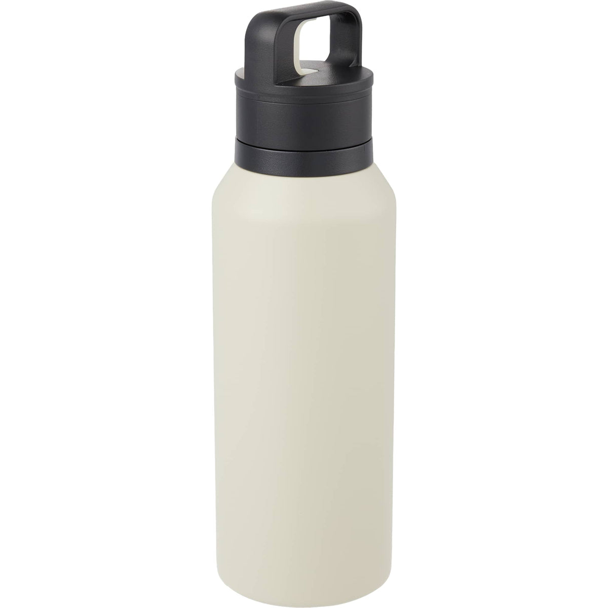Dawson Insulated Bottle with Trigger Lid, 18 oz Full Color - Tan - Right Angle