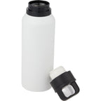 Dawson Insulated Bottle with Trigger Lid, 18 oz Full Color - White - Detail