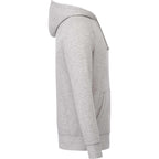 Dayton Classic Fleece Hoodie, Unisex Embroidery - Heather Grey Secondary - Right Side