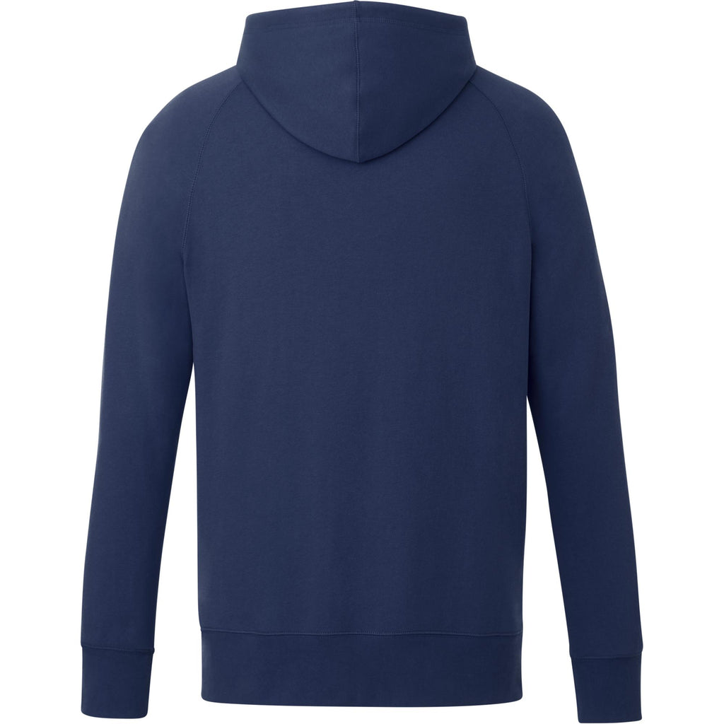Dayton Classic Fleece Hoodie, Unisex Embroidery - Vintage Navy - Back