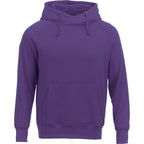 Dayton Crossover Neck Fleece Hoodie for Men Transfer - Purple - Front Flat