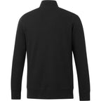 Dayton Fleece Half Zip Pullover for Men Embroidery - Black - Back