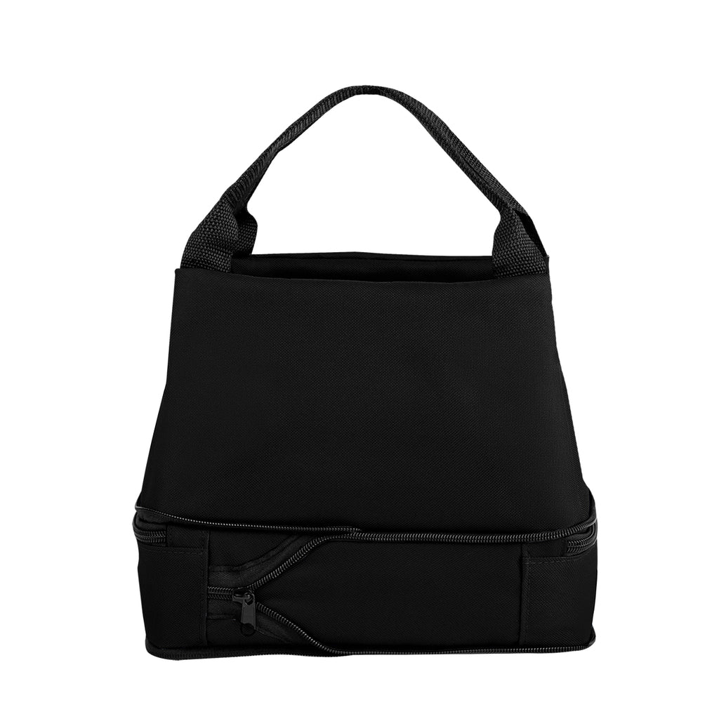 Denson Expandable Dual Compartment Cooler Bag - Black - Back