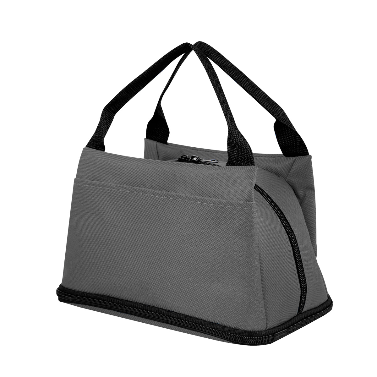 Denson Expandable Dual Compartment Cooler Bag - Black - Collapsed