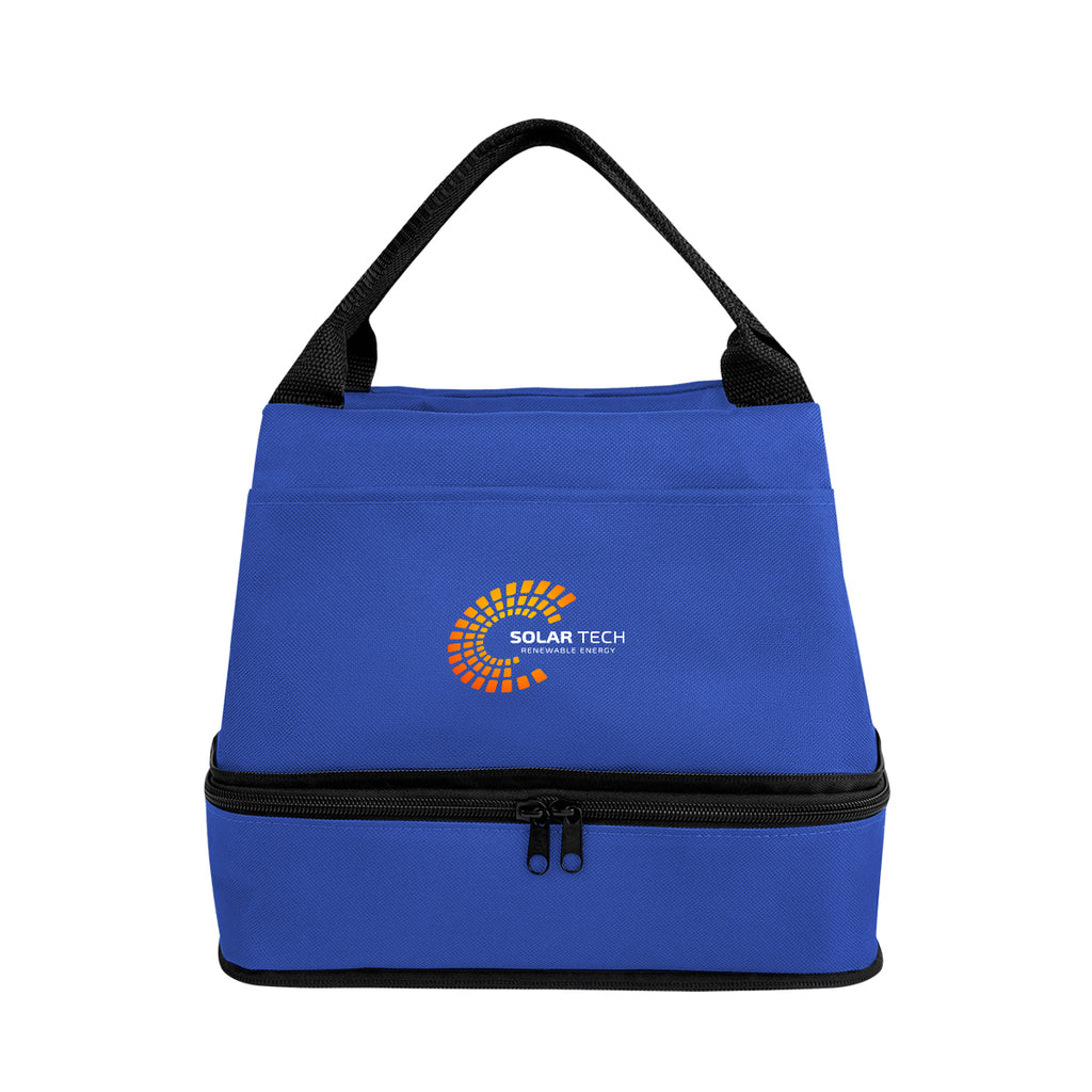 Denson Expandable Dual Compartment Cooler Bag - Black - Colorbrite