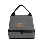 Denson Expandable Dual Compartment Cooler Bag - Gray - Colorbrite