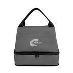 Denson Expandable Dual Compartment Cooler Bag - Gray - Silk Screen