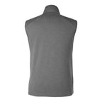 Devon & Jones Men's New Classics® Charleston Hybrid Vest Full Color - Graphite Melange/ Graphite - Back