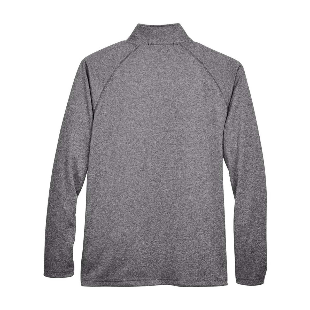 Devon & Jones Men's Stretch Tech-Shell® Compass Full-Zip Jacket Full Color - Dark Grey Heather - Back