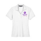 Devon & Jones Women's Pima Piqué Polo Full Color - White - Front