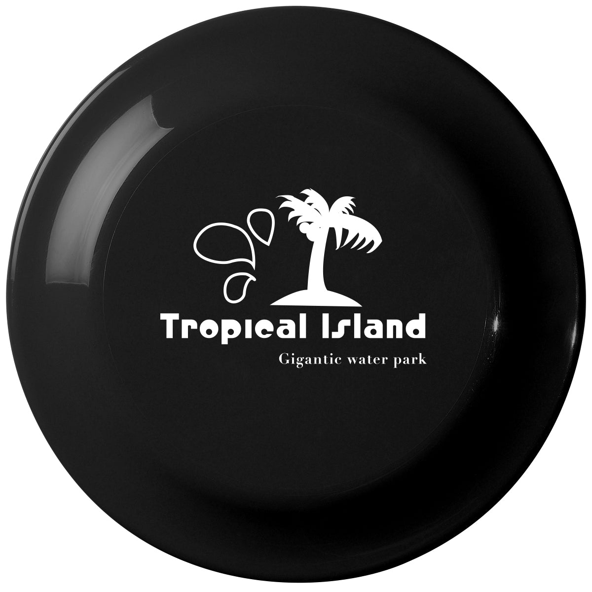 Discus, Large - Black - Silk Screen