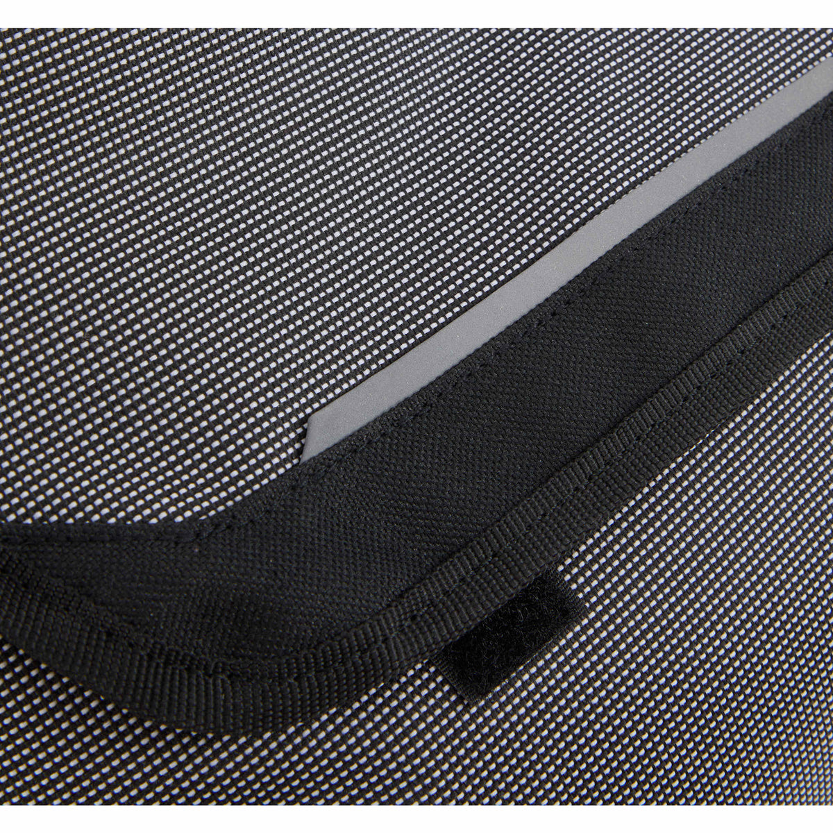 Dover Messenger Bag with Laptop Sleeve in Recycled PET Full Color - Gray - Detail 2