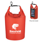 Dry Bag with Window, Waterproof - Red - Silk Screen