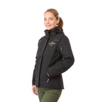 Dutra 3-in-1 Jacket with Reflective Piping for Women Transfer - Black - On Model