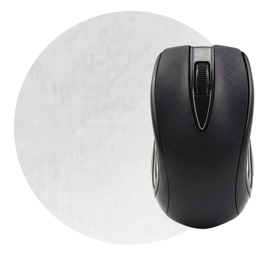 Dye Sublimated Computer Mouse Pad, 5 Inch Diameter