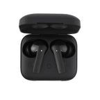 Earbuds with Built-In AI Translation - Black - Open