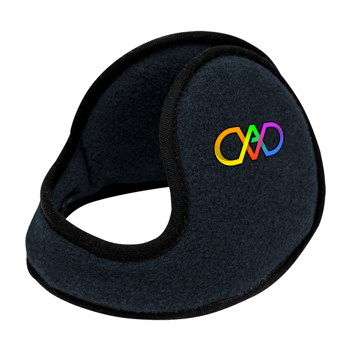 Earmuffs That Sit Behind the Head - Navy - Colorbrite