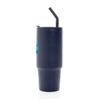 Embrace Recycled Stainless Steel Tumbler, 900 ml - Navy - View 6